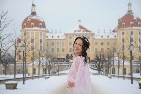 Die traditionelle Ausstellung zum Film "Dre Nüsse für Aschenbroedel" auf Schloss Moritzburg