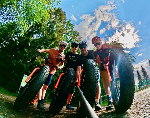 Monsterrollertour in der Bikewelt Schöneck