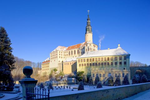 Schloss Weesenstein im Winter